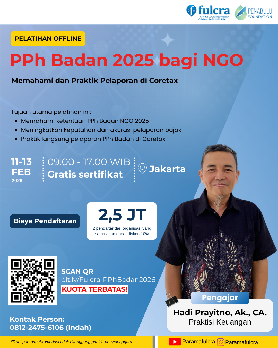 PPh Badan 2025 bagi NGO: Memahami dan Pelaporan di Coretax